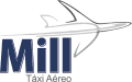 Logo Mill T&aacute;xi A&eacute;reo